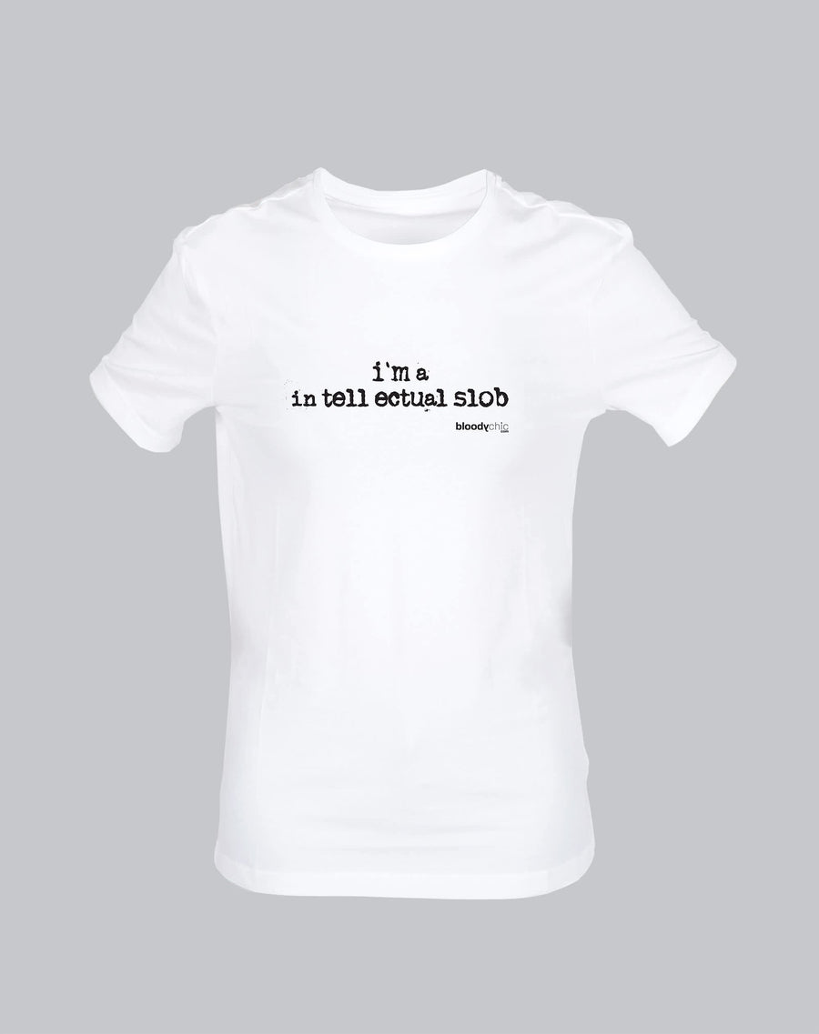 Intellectual Slob Funny T-shirt