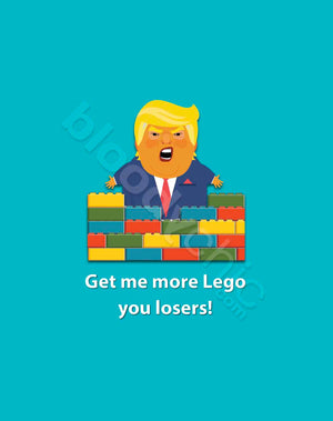 Trump Lego Wall (Multi)