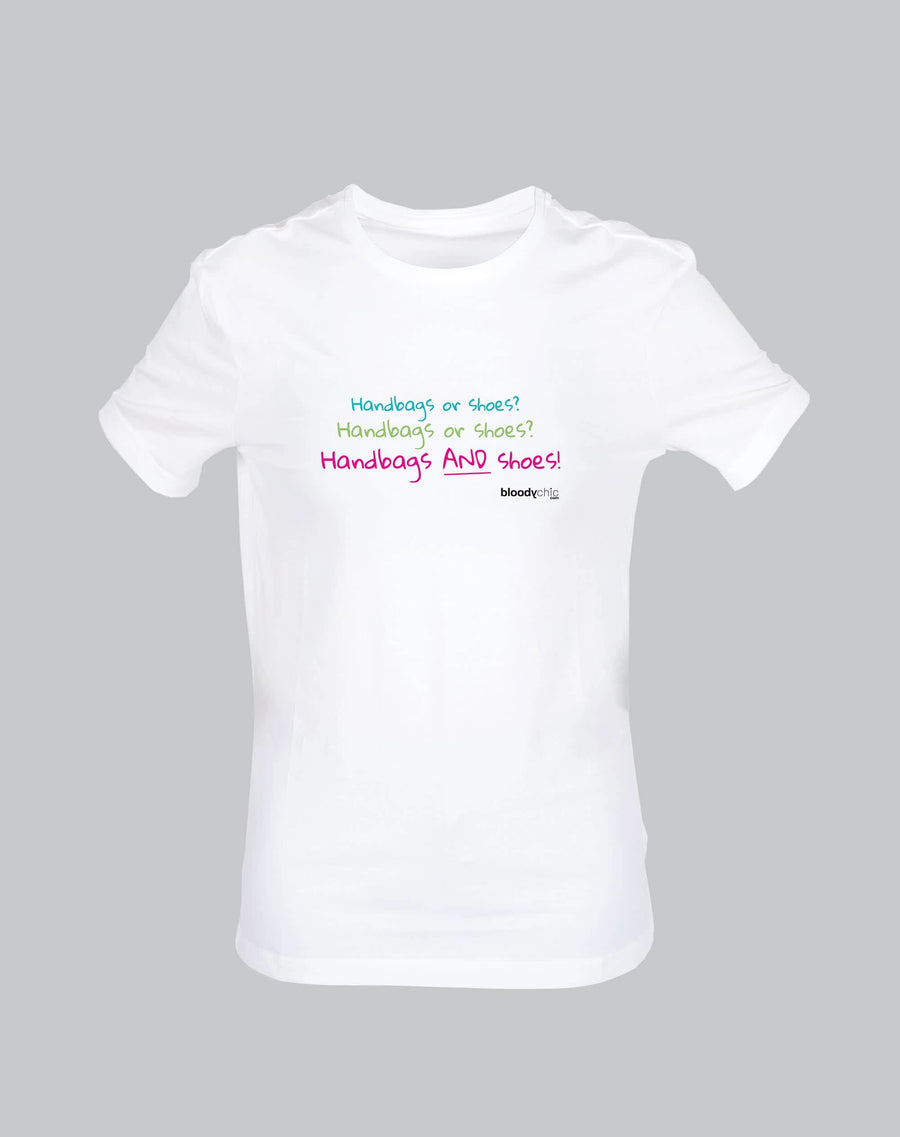 Handbags Shoes Fashion Funny T-shirt