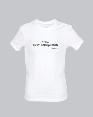 Intellectual Slob Funny T-shirt