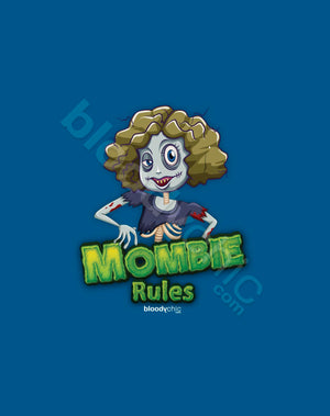 For scary Marys everywhere, ‘Mombie Rules’ is the perfect Mom/Mum/Mam rule enforcer T-shirt to scare the living daylights out of the husband and terrify the bejasus out of your kids. Ideal for Halloween, but perfect, particularly around teenagers’ exams. 