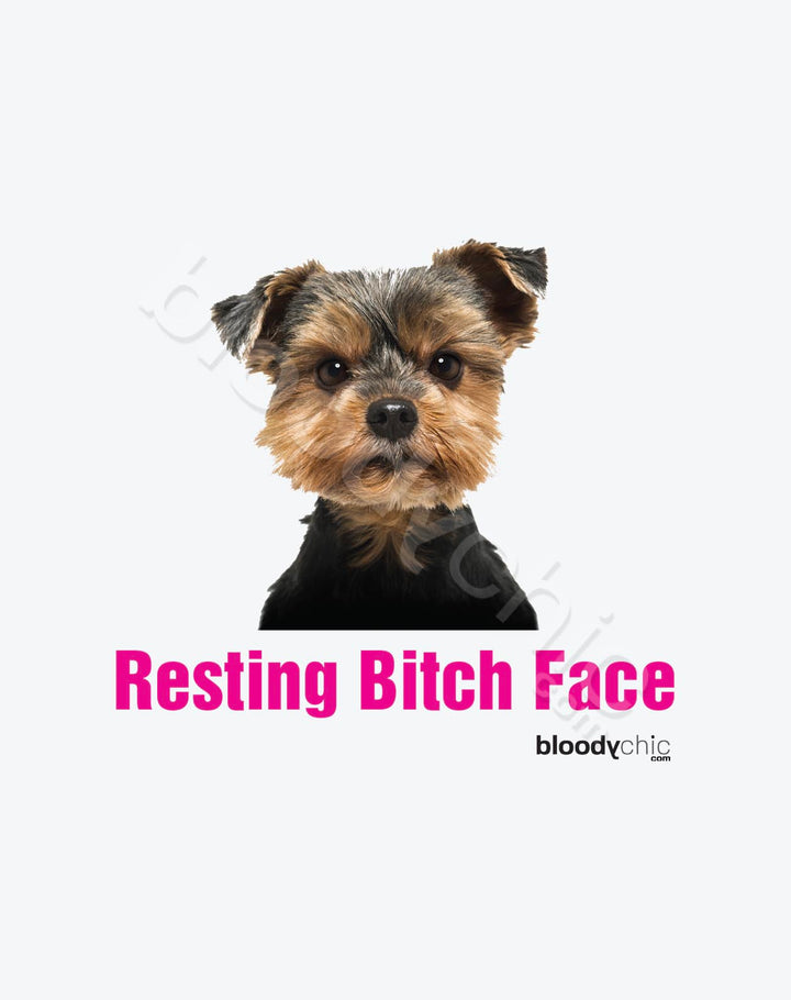 Resting Bitch Face (White)