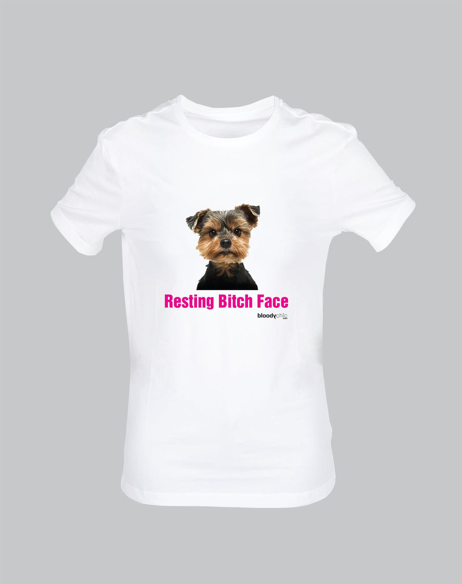 Resting Bitch Face (White)