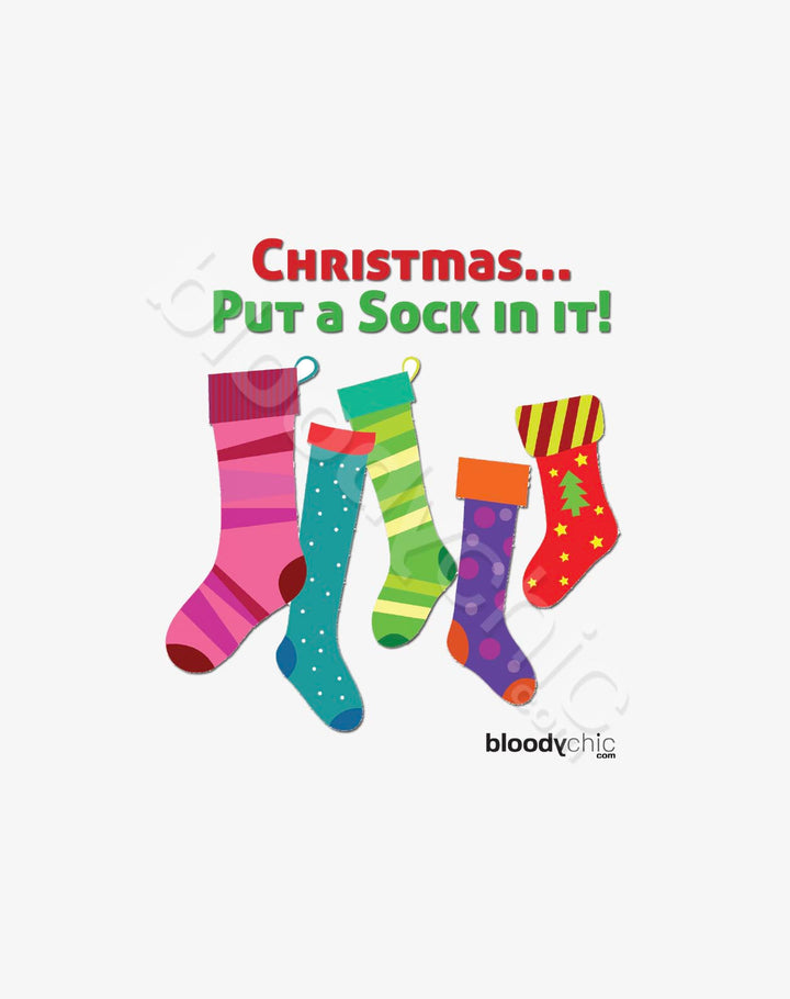 Put a Sock in it! (White)